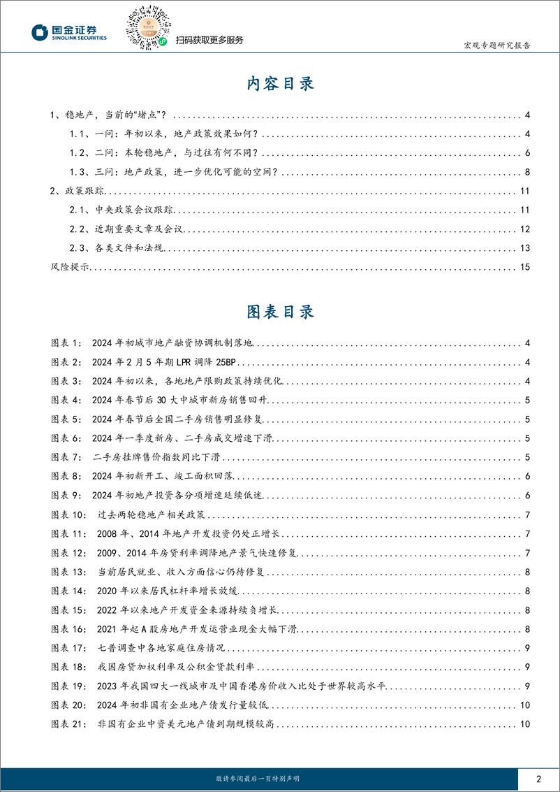 《政策月报第8期：稳地产，当前的“堵点”？-240409-国金证券-16页》 - 第2页预览图