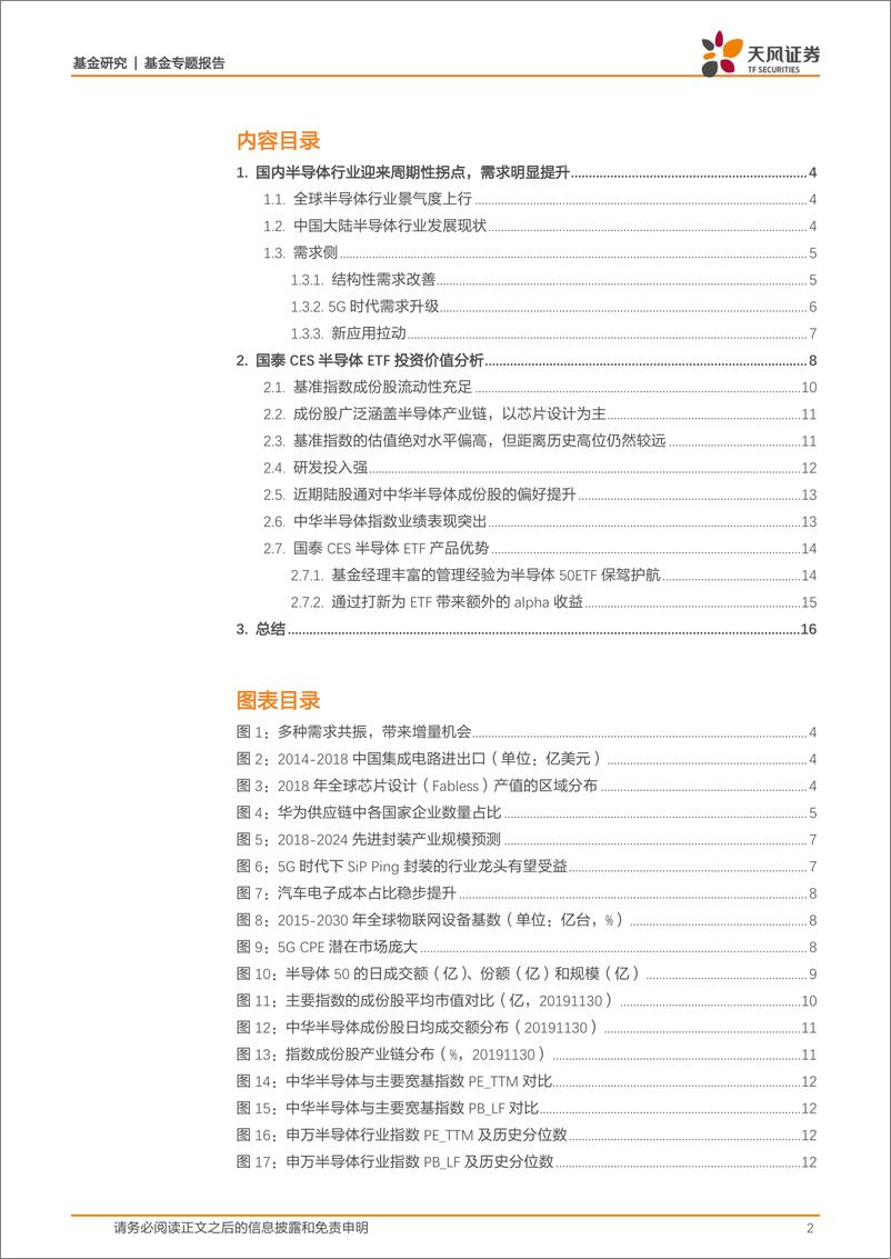 《基金研究：不仅仅是5G！半导体产业投资机遇分析-20191225-天风证券-17页》 - 第3页预览图