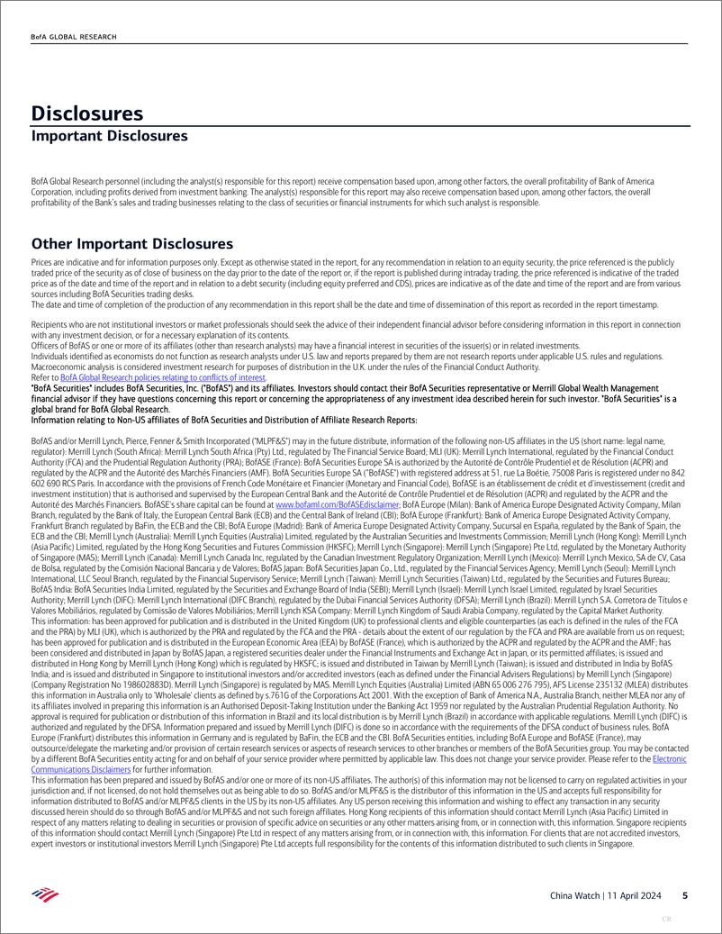 《BofA Global Research-China Watch Chart book series #139 Mar excavator sales imp...-107518625》 - 第5页预览图