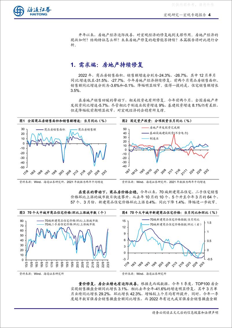 《海通证券-宏观专题报告：房地产现状如何？-230416》 - 第4页预览图