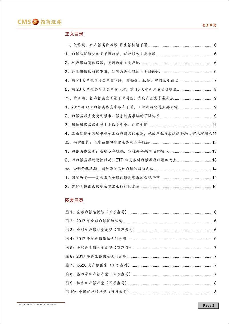 《有色金属行业贵金属系列深度报告：金银比历次修复背景下的白银超级弹性-20190327-招商证券-20页》 - 第4页预览图