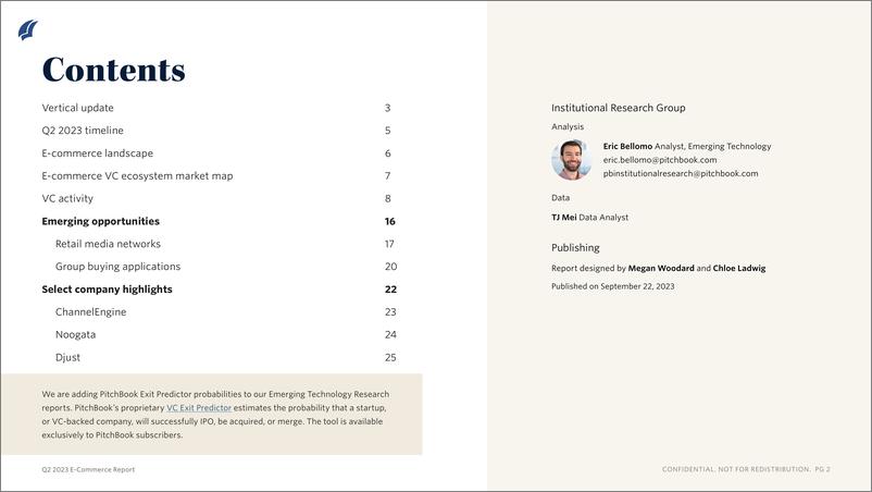 《PitchBook-2023年二季度电子商务报告（英）-2023》 - 第3页预览图