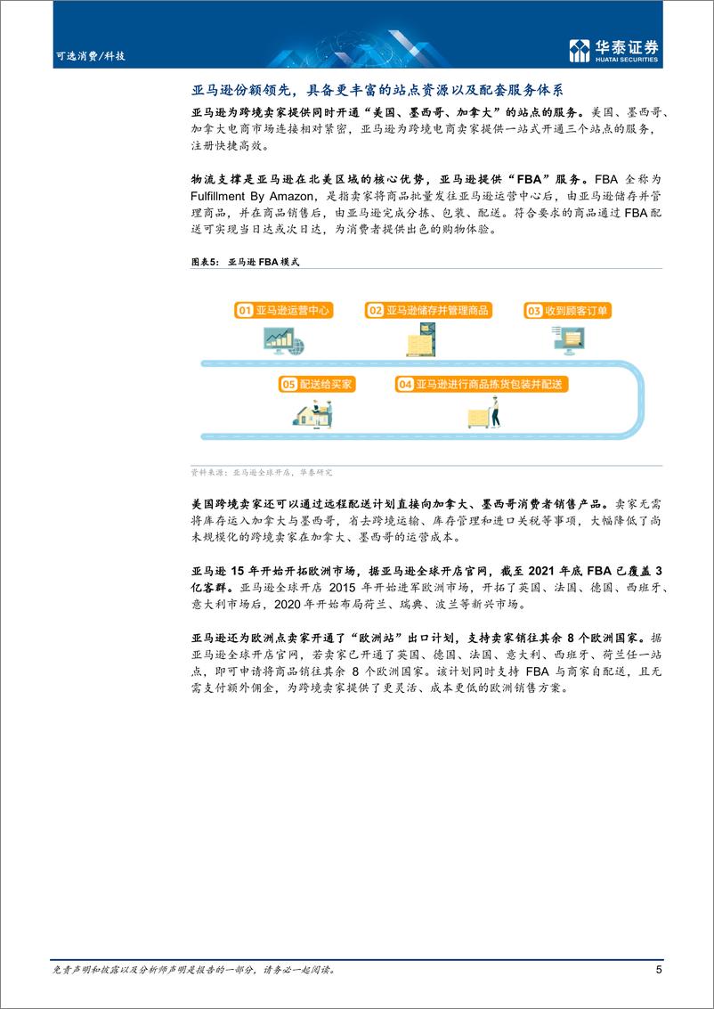 《商业贸易行业专题研究： 乘渠道东风，跨境卖家扬帆出海-20221020-华泰证券-24页》 - 第6页预览图