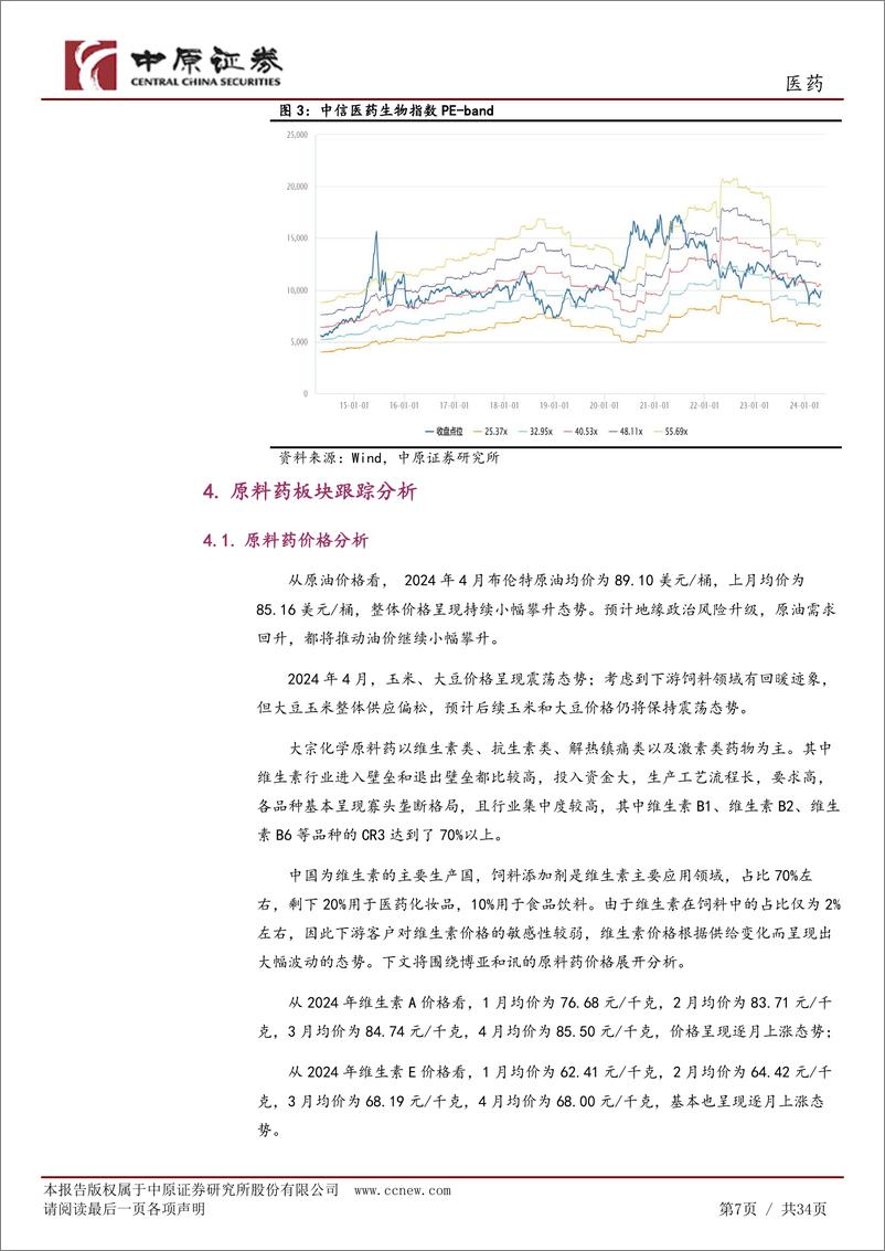 《医药行业月报：重点板块23年年报回顾，建议近期关注合成生物学概念投资机会-240430-中原证券-34页》 - 第7页预览图