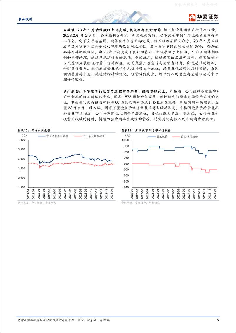 《华泰证券-食品饮料行业：白酒专题，景气向上，继续看多-230220》 - 第5页预览图