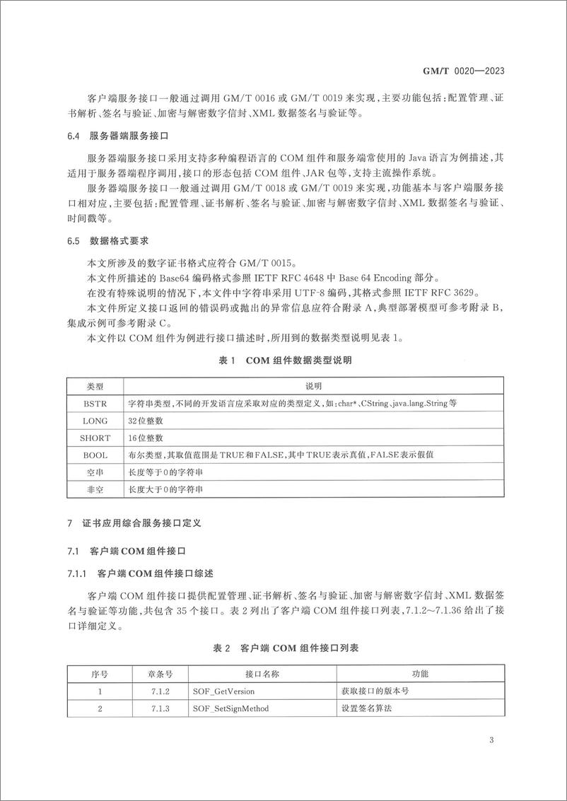 《GMT 0020-2023 证书应用综合服务接口规范》 - 第7页预览图