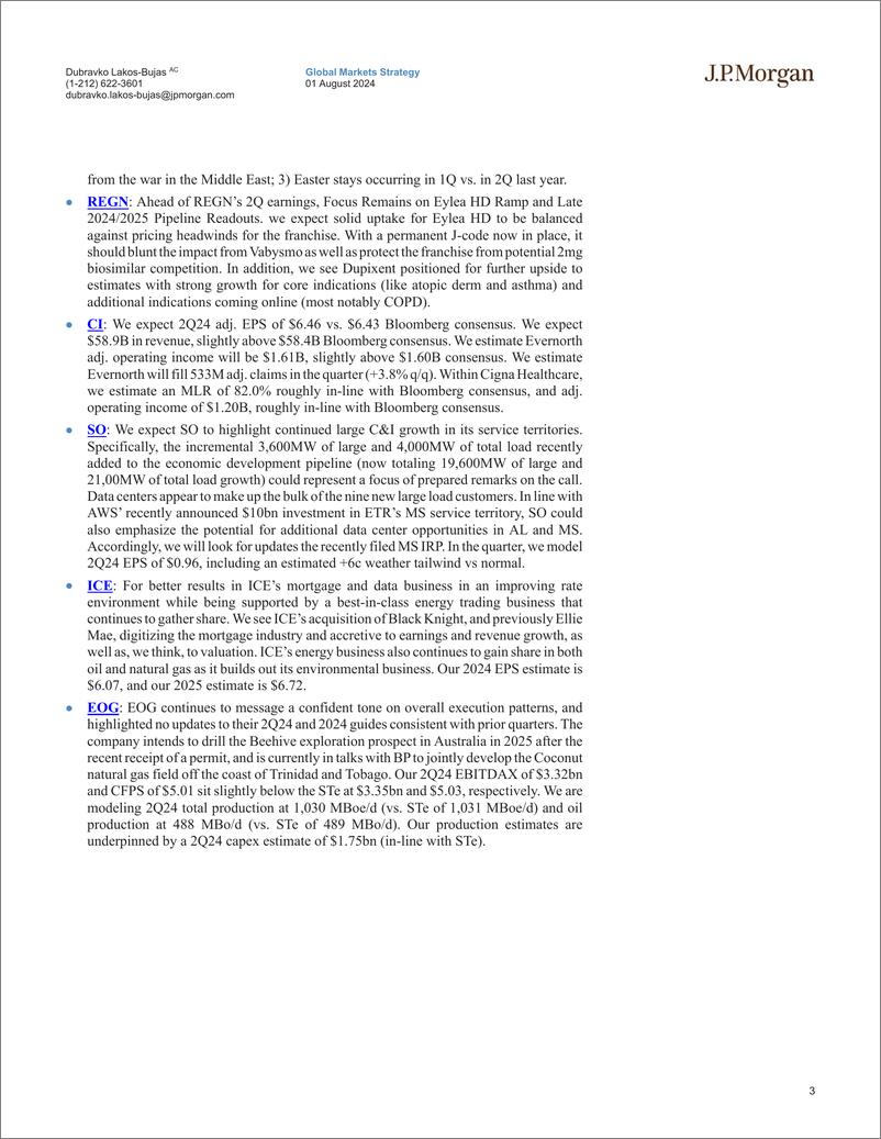 《JPMorgan-US Earnings Scorecard 2Q24 Earnings Update-109578746》 - 第3页预览图