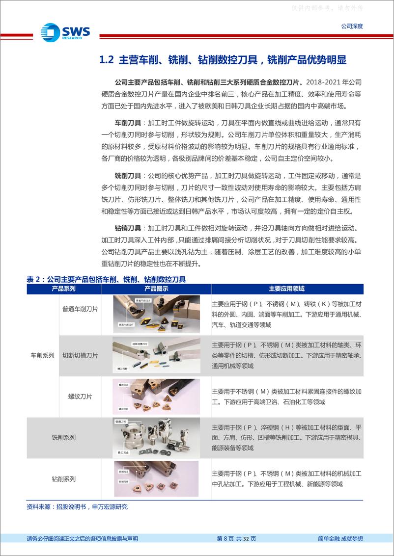 《申万宏源-华锐精密(688059)国产数控刀片领军企业，积极扩产助力中高端转型-230329》 - 第8页预览图