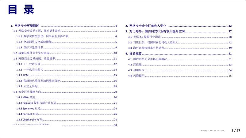 《计算机行业：信息安全的边界与未来-20190702-银河证券-57页》 - 第4页预览图