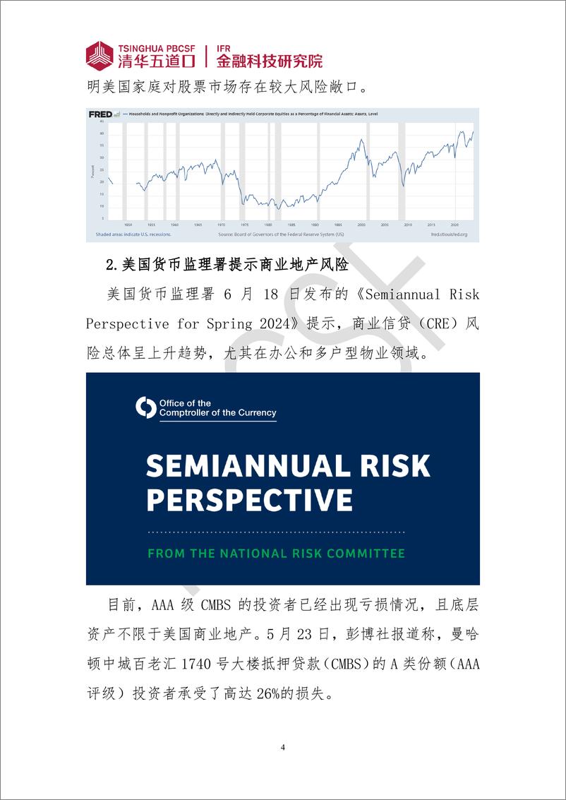 《清华五道口_金融科技研究报告_2024年第6期_美国金融安全要点观察报告》 - 第4页预览图