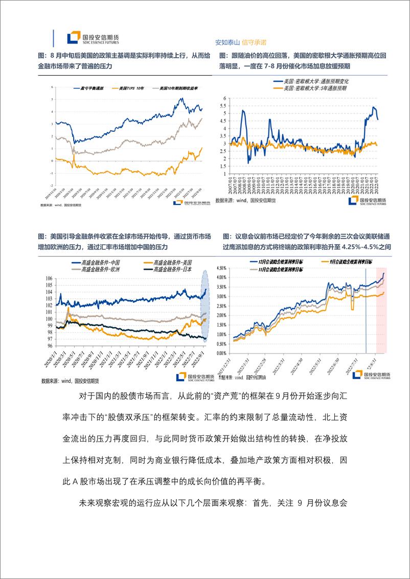 《宏观策略、大类资产配置与大宗投资机9月刊：宏观流动性压制尚未解除，把握商品强弱分化带来的机会-20220921-国投安信期货-15页》 - 第4页预览图