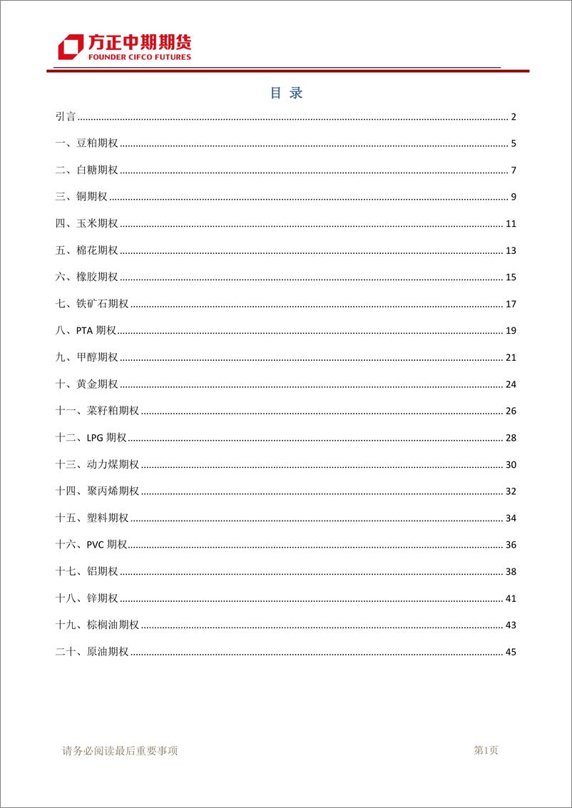 《商品期权市场策略月报-20220503-方正中期期货-50页》 - 第3页预览图