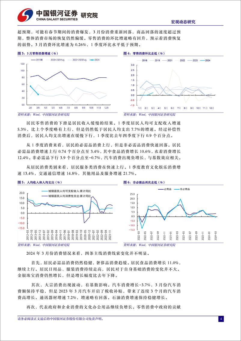 《2024年一季度经济数据分析：名义增长有待回归-240416-银河证券-12页》 - 第4页预览图