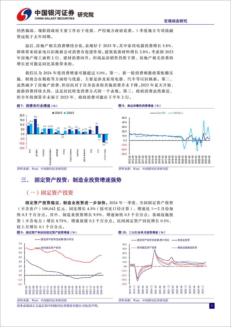 《2024年一季度经济数据分析：名义增长有待回归-240416-银河证券-12页》 - 第5页预览图