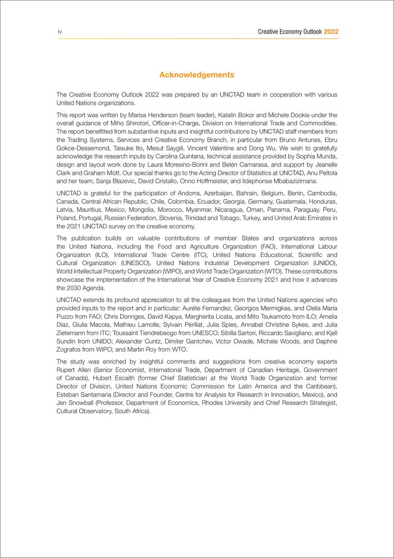 《联合国贸易发展委员会-2022年创意经济展望（英）-2022.10-159页》 - 第6页预览图