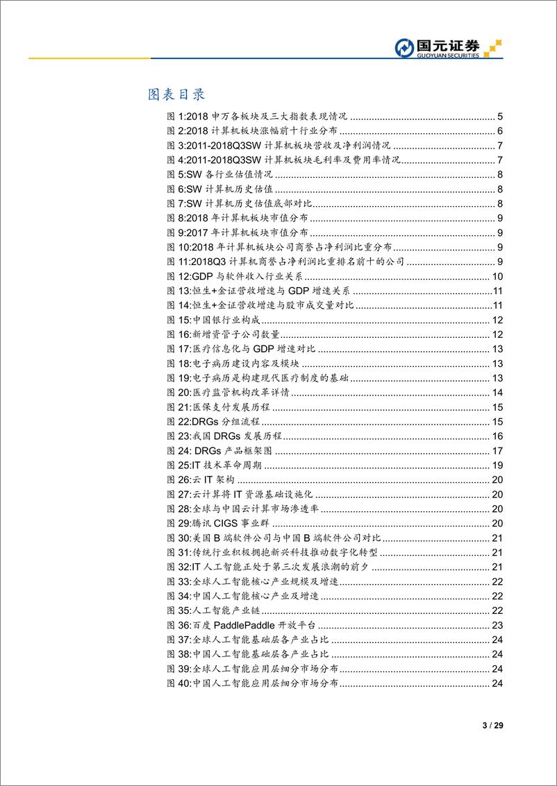 《2019年度计算机行业策略报告：关注弱周期&新兴科技技术红利-20181229-国元证券-29页》 - 第3页预览图