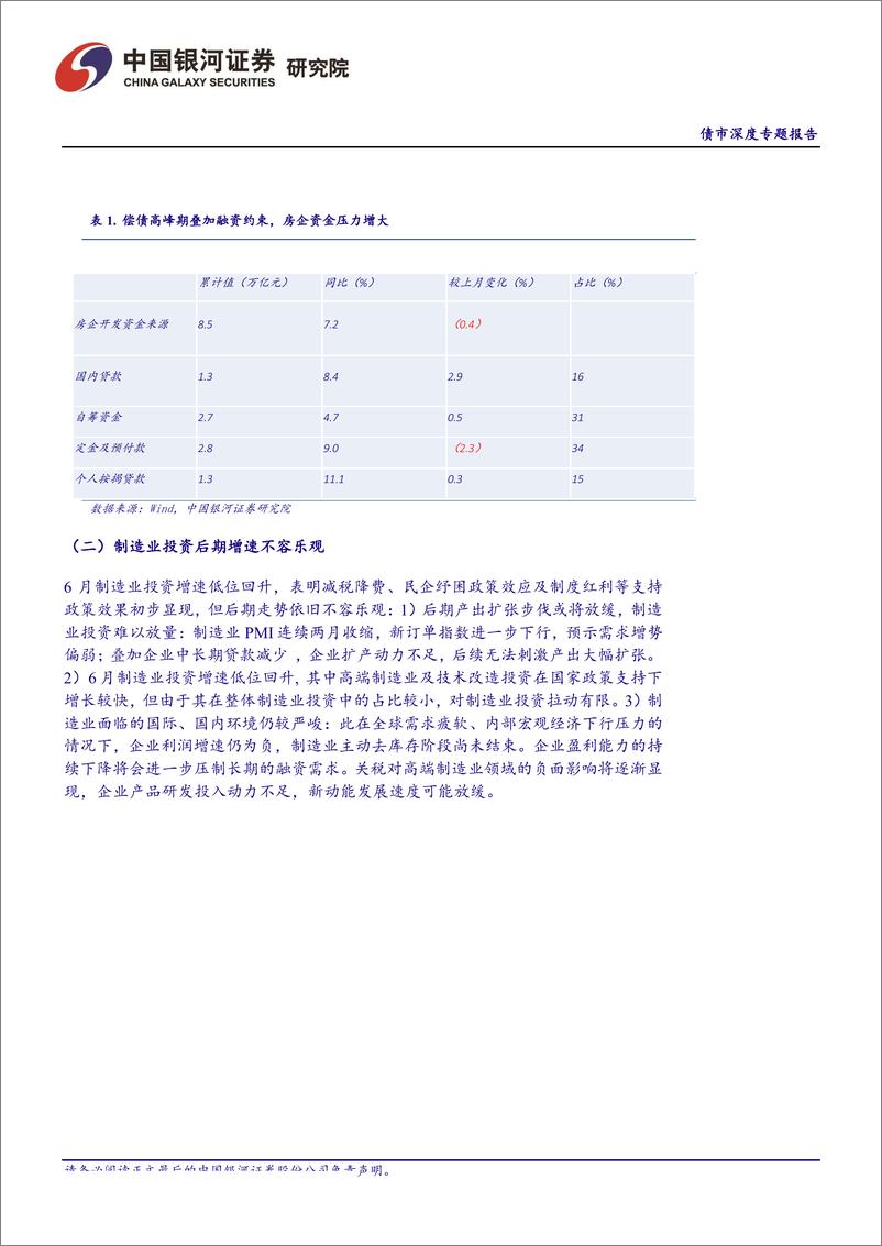 《FICC&固收资产配置系列专题（三）：国内利率债长债有下行空间，信用将继续分化-20190725-银河证券-15页》 - 第7页预览图