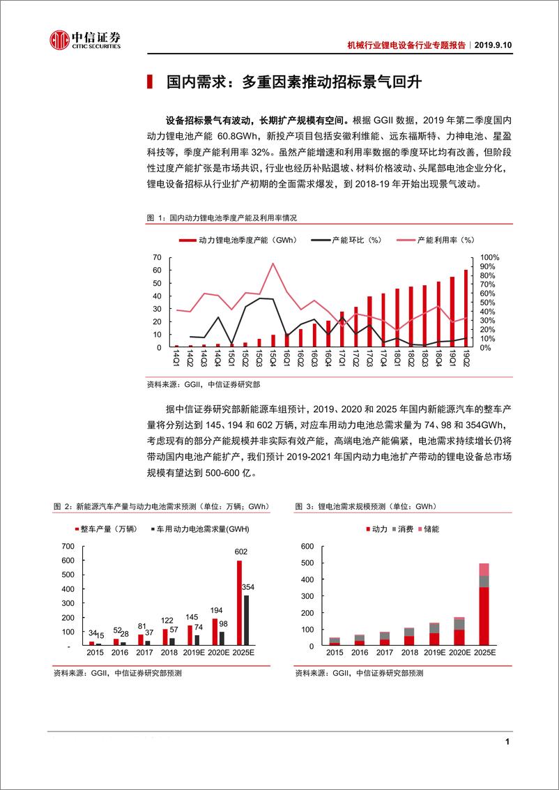 《机械行业锂电设备专题报告：海外扩产新画卷，设备龙头新契机-20190910-中信证券-26页》 - 第5页预览图