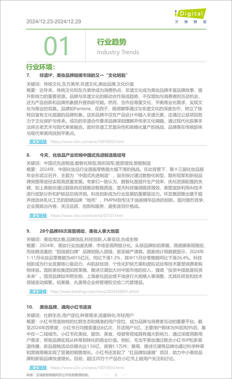 《iR-美妆行业周度市场观察-2024年第53周-7页》 - 第3页预览图