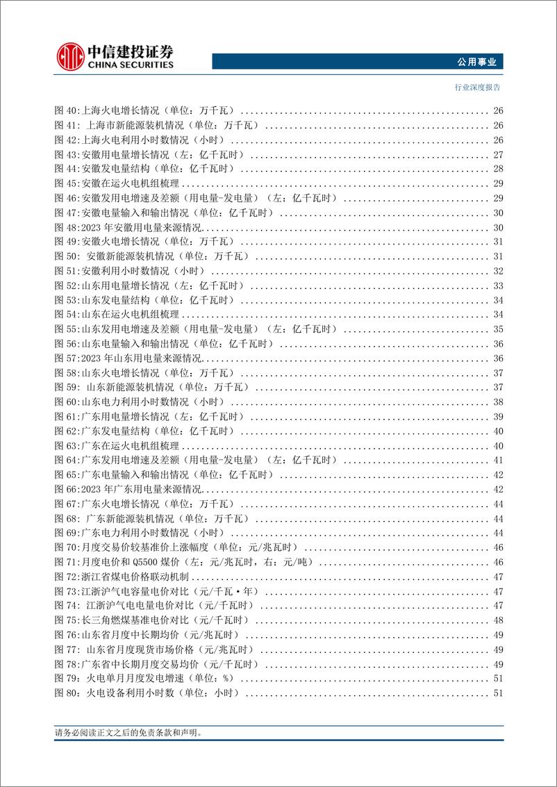 《公用事业行业：电力供需格局分化，静待长协电价落地-241120-中信建投-77页》 - 第5页预览图