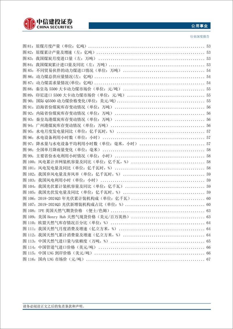 《公用事业行业：电力供需格局分化，静待长协电价落地-241120-中信建投-77页》 - 第6页预览图