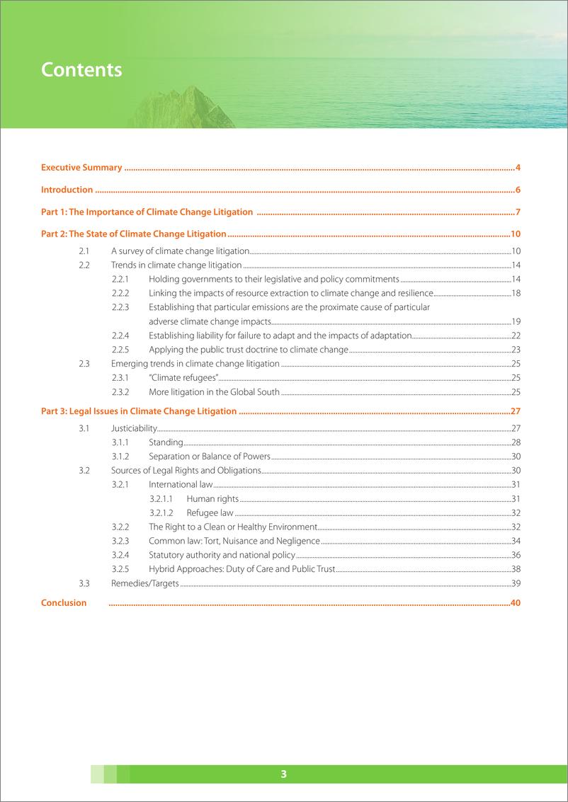 《THE STATUS OF CLIMATE CHANGE LITIGATAON(1)》 - 第4页预览图