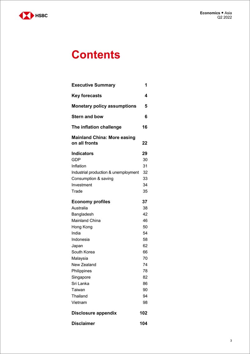 《HSBC-亚太地区投资策略-亚洲经济：准备迎接冲击-2022.第二季度-107页》 - 第5页预览图
