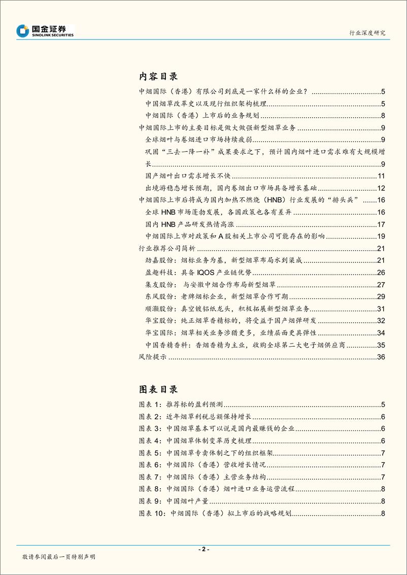 《包装印刷行业：中烟国际拟上市，行业爆发再现积极信号-20190224-国金证券-38页》 - 第3页预览图