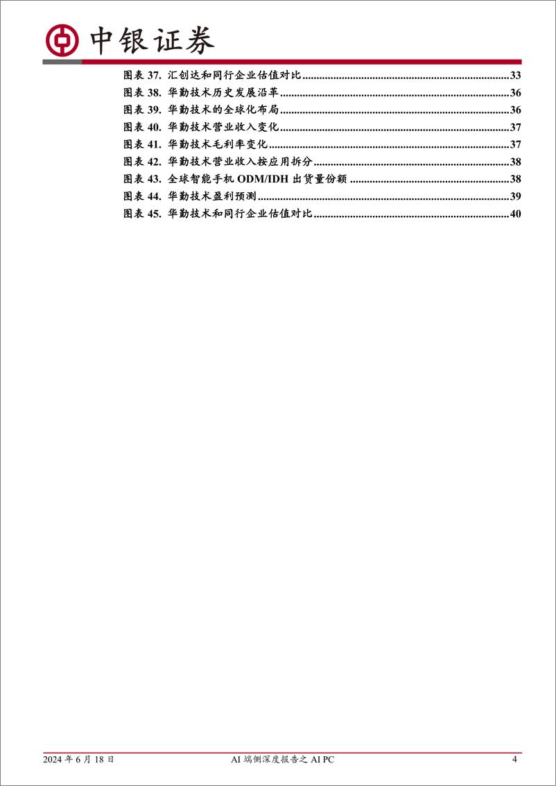 《中银证券-AI端侧深度报告之AI PC：PC助力端侧AI规模化拓展，算力、存储、能耗升级显著》 - 第4页预览图