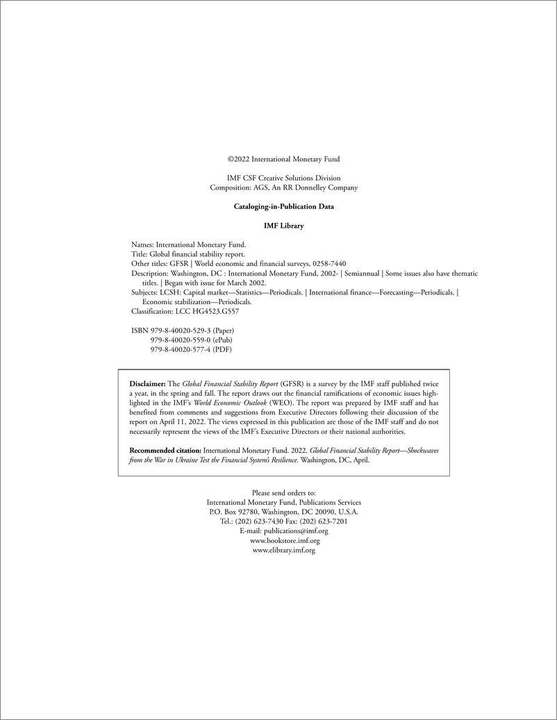 《2022年全球金融稳定报告（英）-104页》 - 第5页预览图