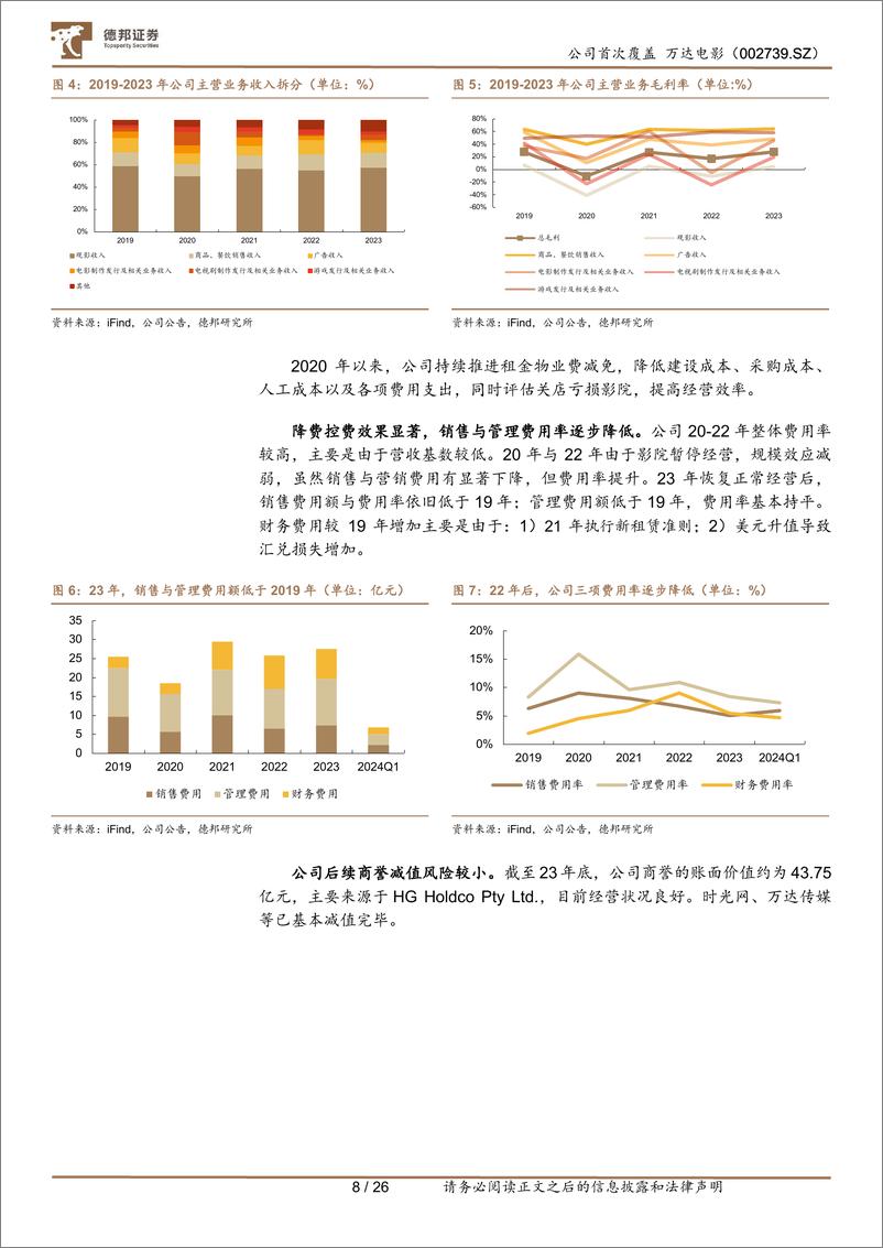 《万达电影(002739)首次覆盖：儒意加持院线龙头迎来价值重估，AI赋能IP拓展带来长期增长-240814-德邦证券-26页》 - 第8页预览图