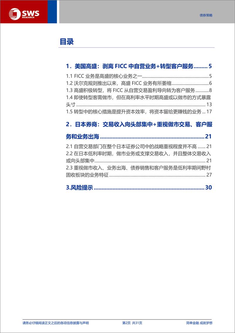 《海外资管系列报告之五：长期利率中枢下行，海外FICC如何应对-241106-申万宏源-18页》 - 第3页预览图