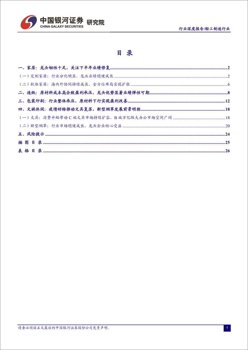 《中国银河：轻工制造行业深度报告：行业承压持续分化，龙头优势突出成长性显著》 - 第2页预览图