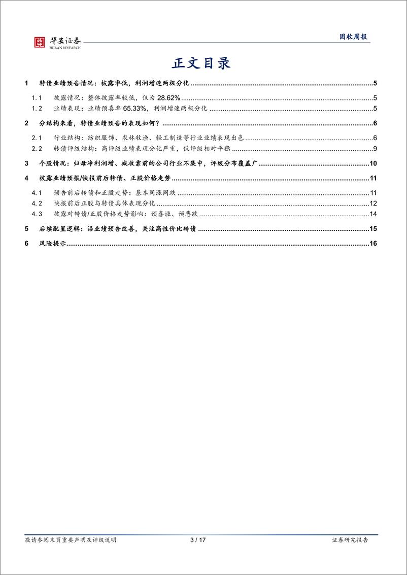 《转债：转债半年度业绩剖析及后市布局思路-240721-华安证券-17页》 - 第3页预览图