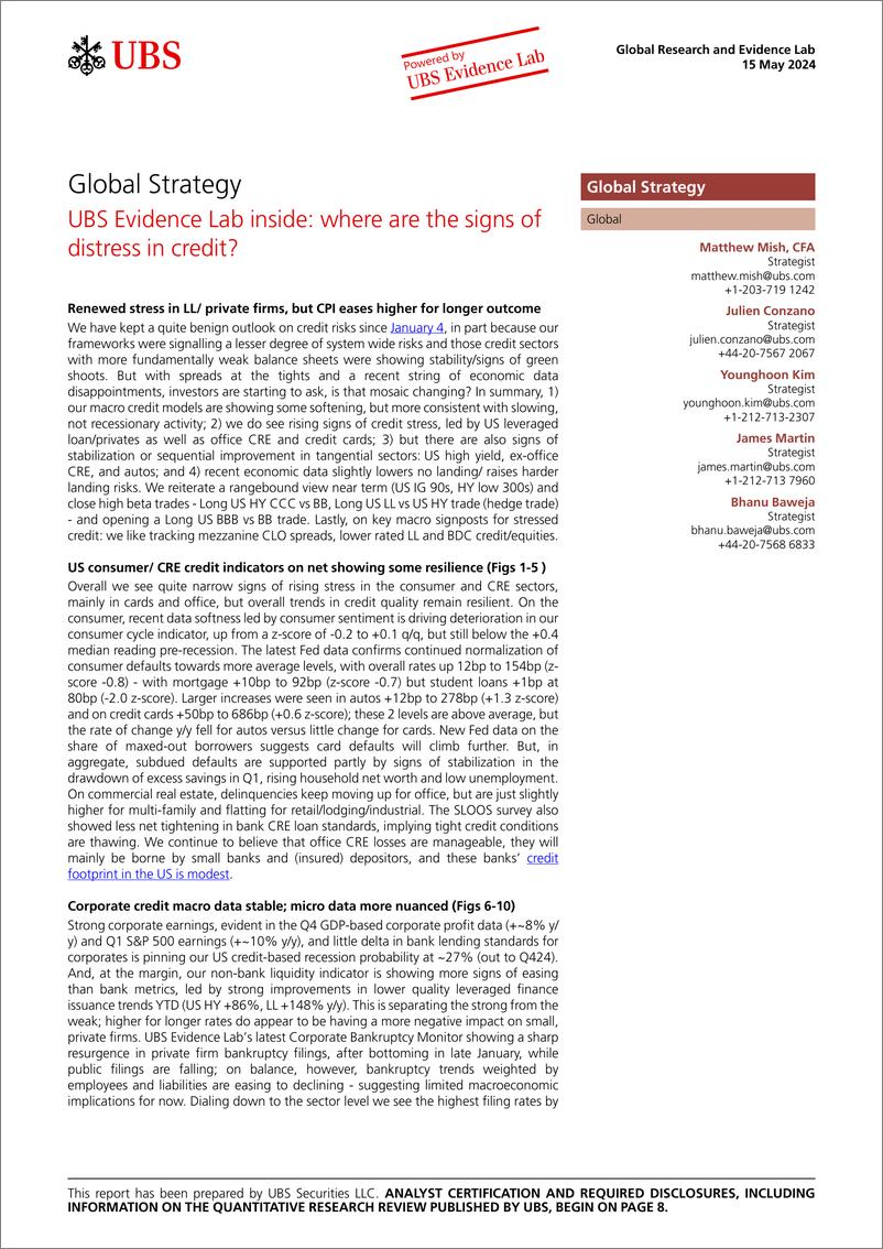 《UBS Equities-Global Strategy _UBS Evidence Lab inside where are the sign...-108245655》 - 第1页预览图