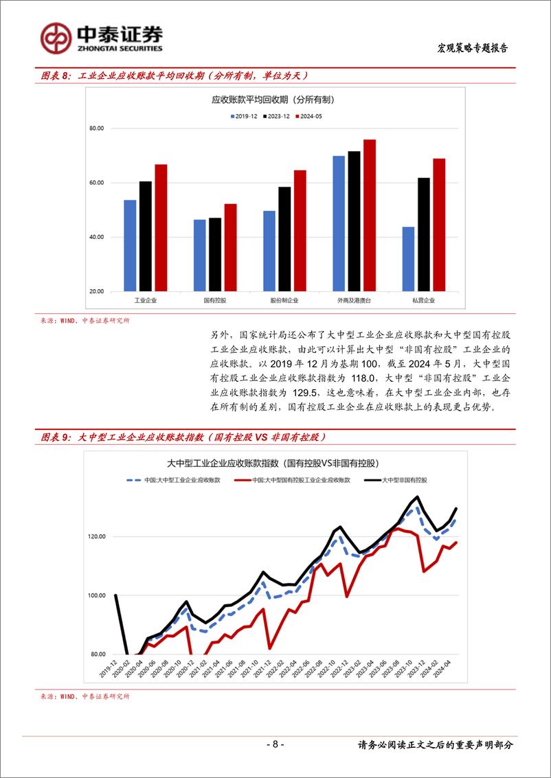 《当前经济与政策思考：关注应收账款-240630-中泰证券-11页》 - 第8页预览图