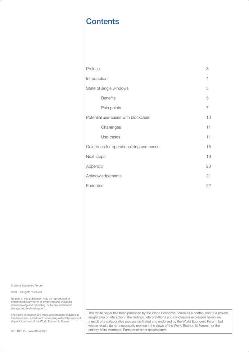 《世界经济论坛-机遇之窗：利用区块链技术促进贸易（英文）-2019.7-24页》 - 第3页预览图