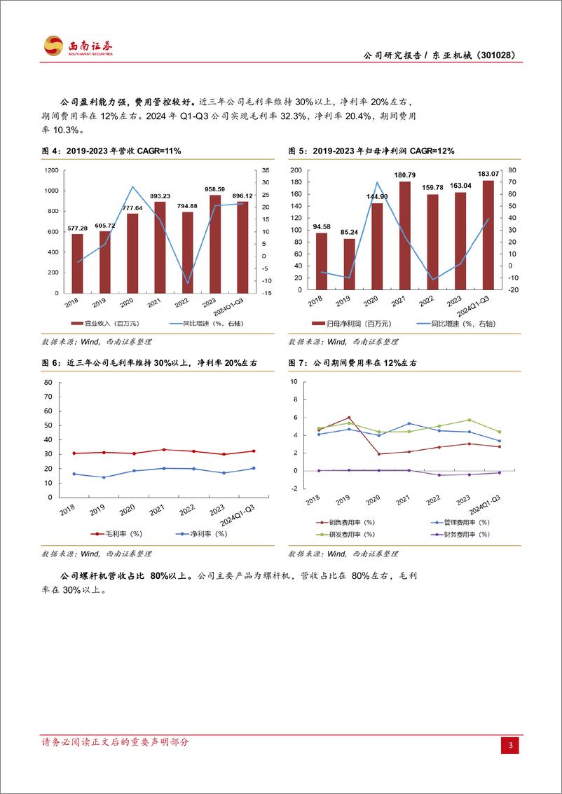 《东亚机械(301028)永磁螺杆机全国领先，凸显成长性-241122-西南证券-36页》 - 第8页预览图