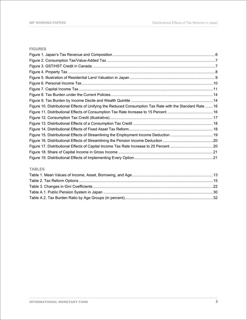 《IMF-日本税制改革的分配效应（英）-2022.7-35页》 - 第5页预览图