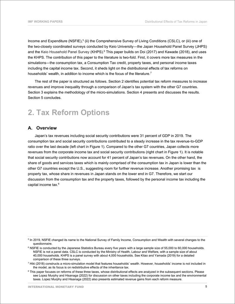 《IMF-日本税制改革的分配效应（英）-2022.7-35页》 - 第7页预览图