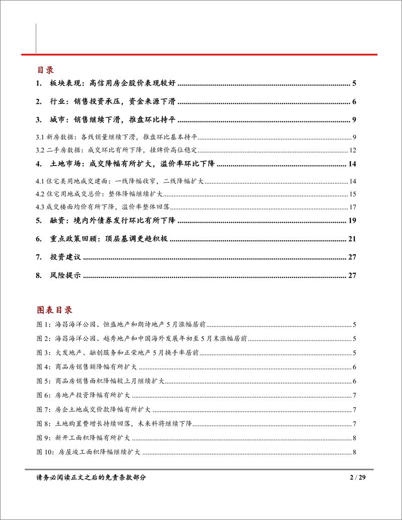 《房地产行业5月统计局数据点评及房地产月报：销售投资继续承压，政策发力改善可期-20220615-中达证券-29页》 - 第3页预览图