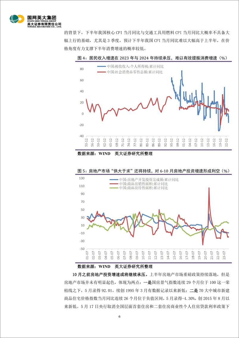 《2024年下半年宏观经济展望：下半年宏观经济和大类资产配置展望，筑底与蓄势-240702-英大证券-11页》 - 第6页预览图