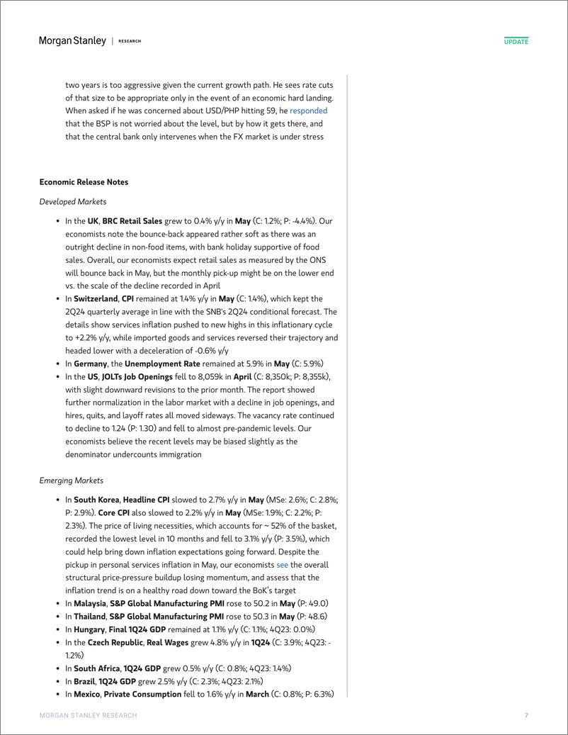 《Morgan Stanley Fixed-Global Macro Commentary June 4-108563918》 - 第7页预览图