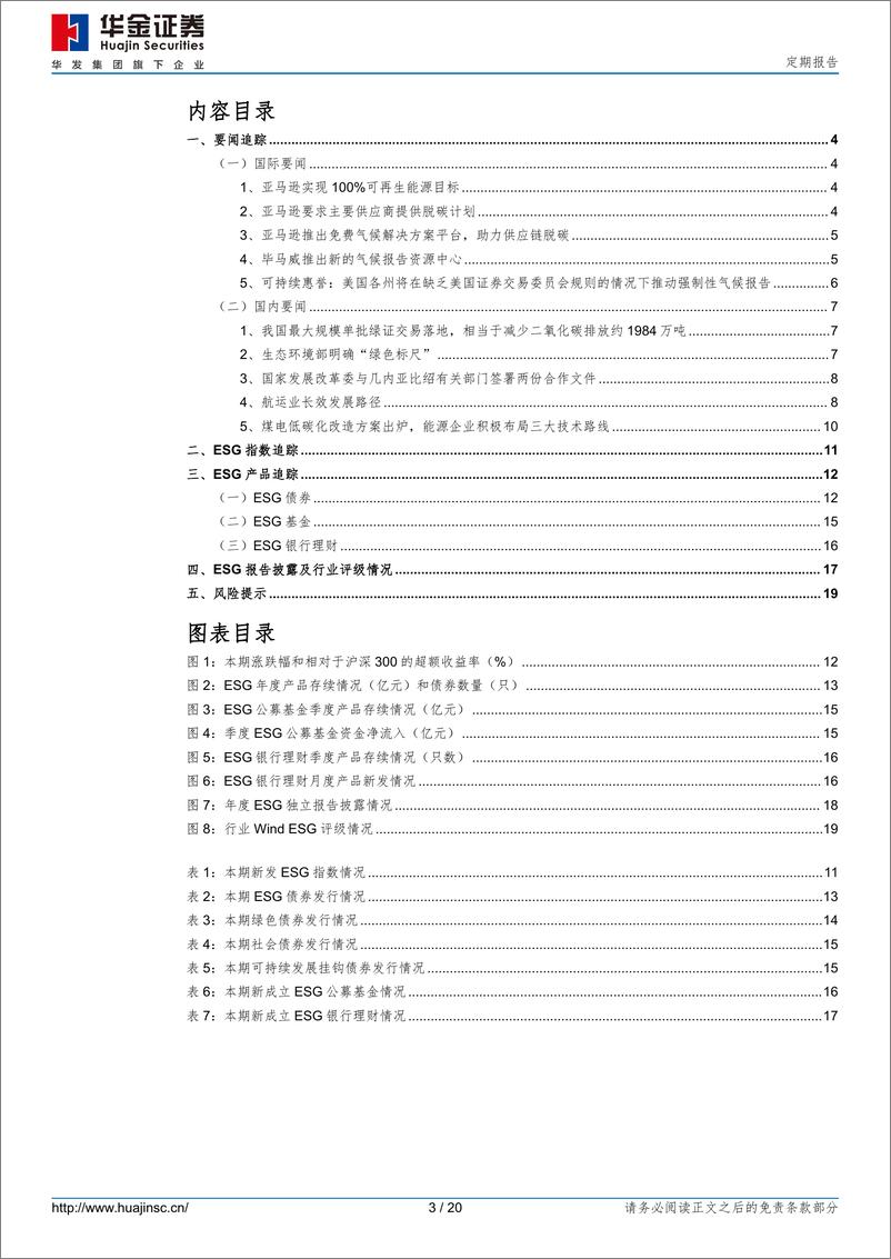 《ESG市场跟踪：煤电低碳化改造方案出炉，能源企业积极布局三大技术路线-240722-华金证券-20页》 - 第3页预览图