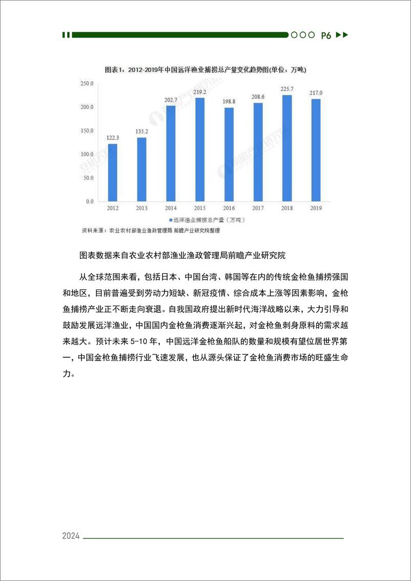 《金枪鱼产业发展和内销市场研究报告》 - 第8页预览图