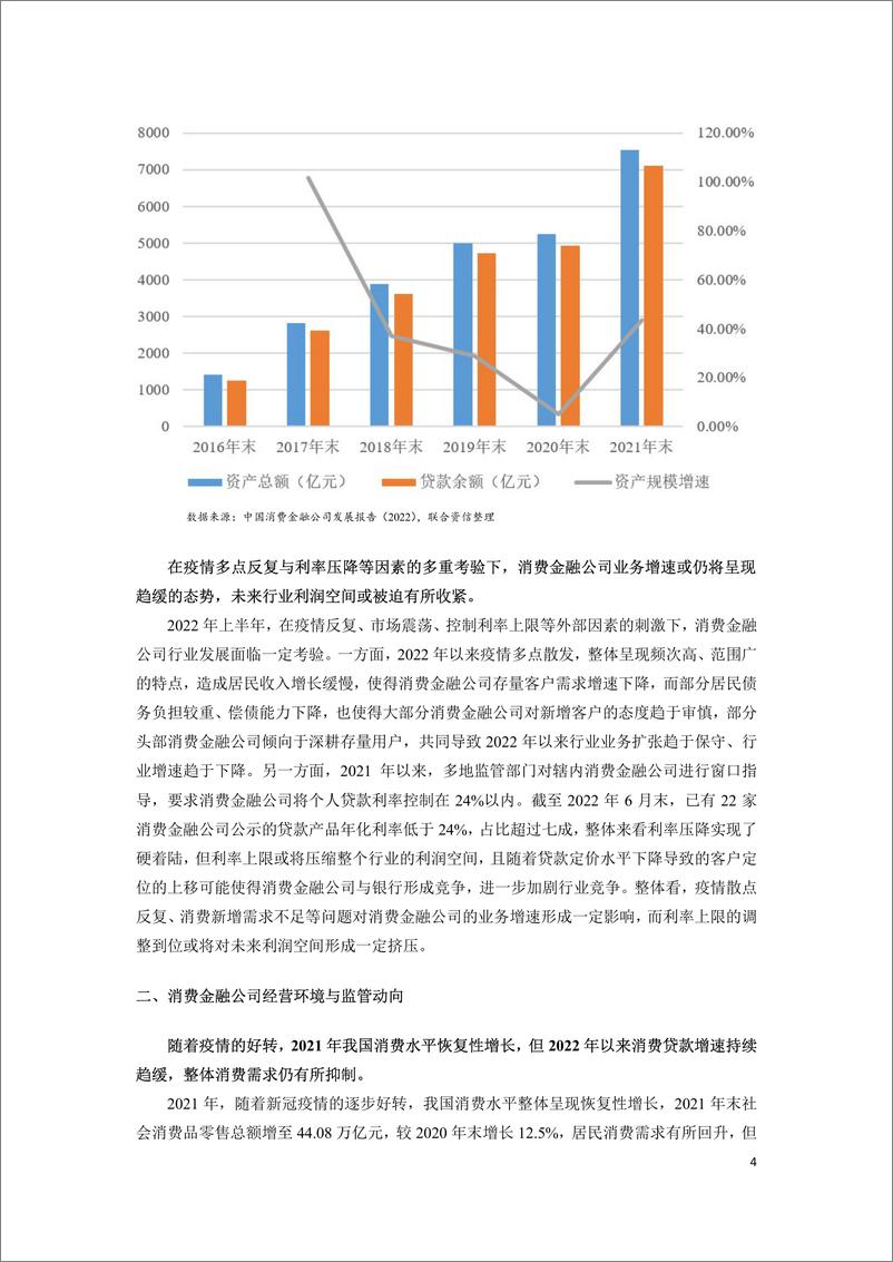 《联合资信-消费金融公司2022年发展回顾及2023年展望-15页》 - 第5页预览图