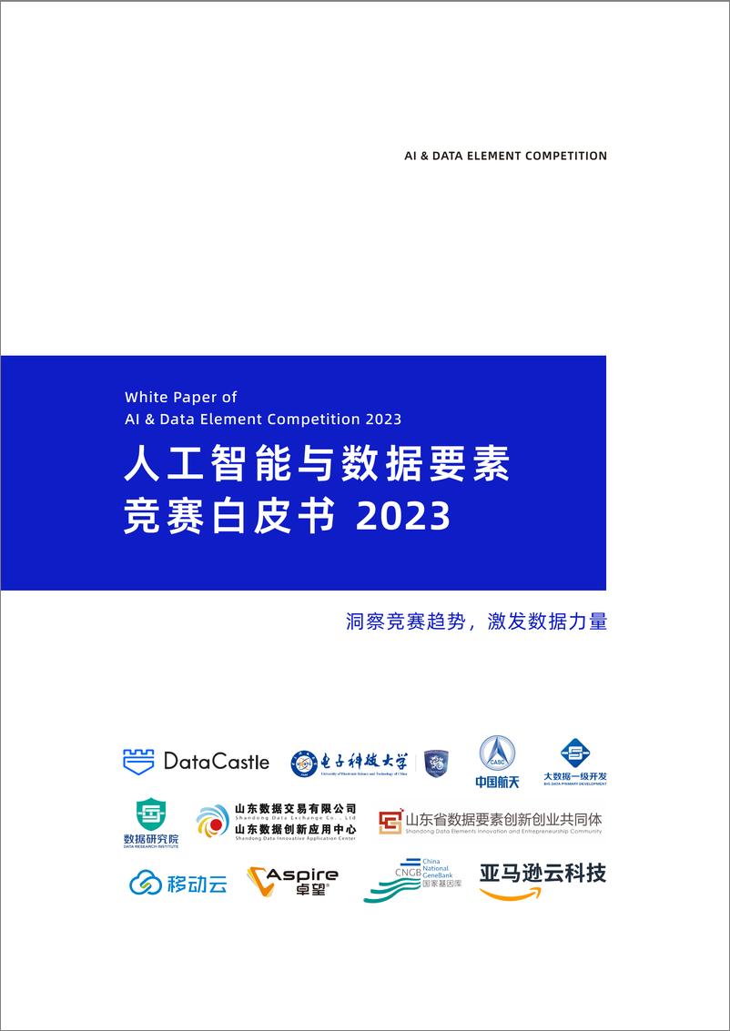 《人工智能与数据要素竞赛白皮书2023-67页》 - 第1页预览图