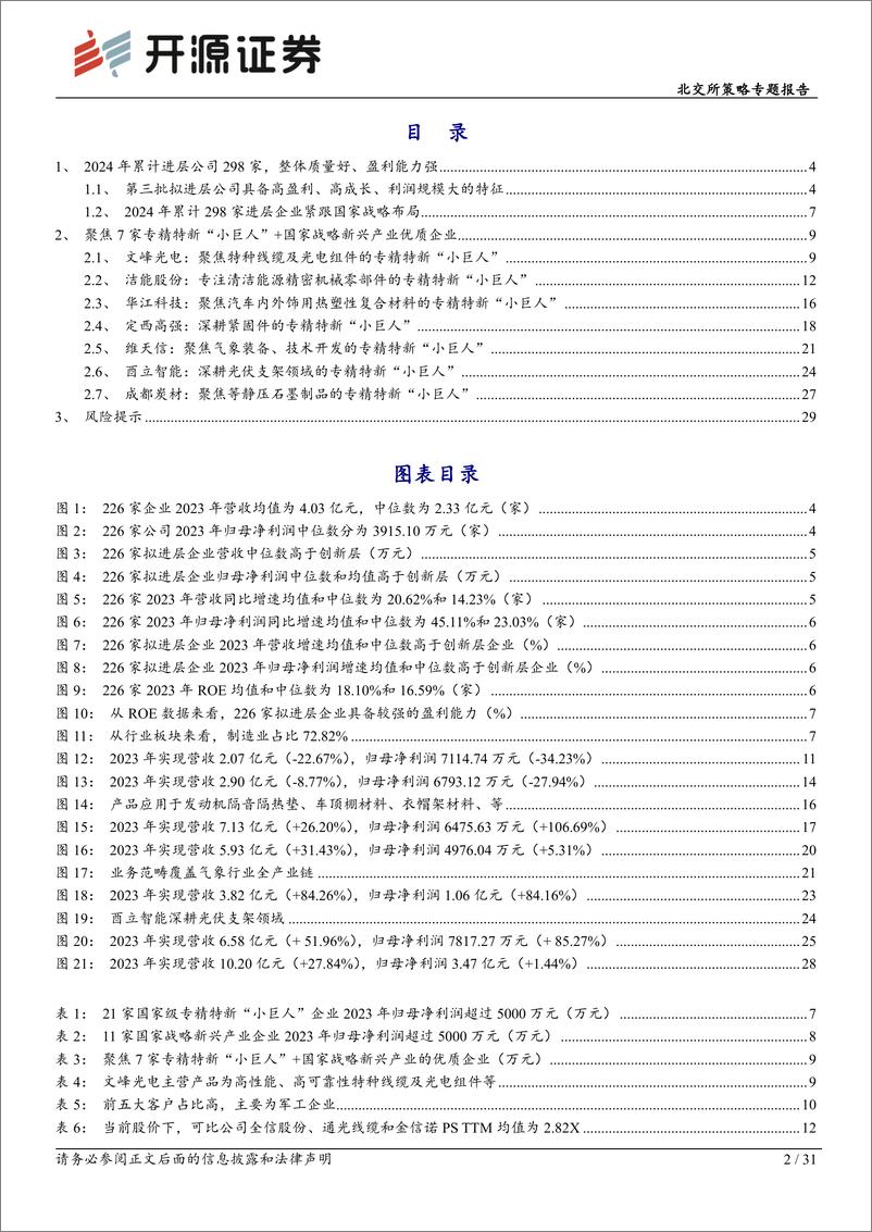 《开源证券-北交所策略专题报告：2024年创新层扩容提质，聚焦“小巨人”及稀缺性新兴企业》 - 第2页预览图