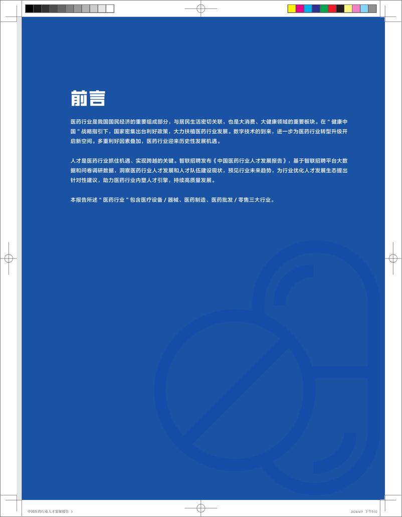 《中国医药行业人才发展报告》 - 第3页预览图