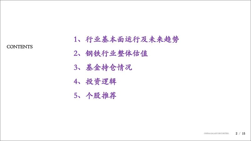 《2019年钢铁行业中期策略：景气度回升、静待估值修复，积极布局钢铁板块-20190711-银河证券-21页》 - 第3页预览图